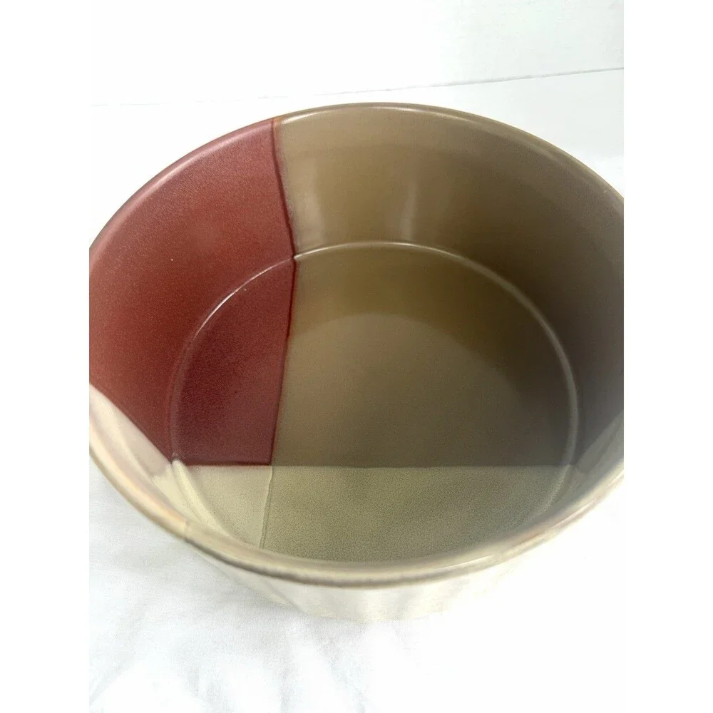 Sango Gold Dust 5039 Sienna 8” Large Soufflé Bowl Serving Discontinued